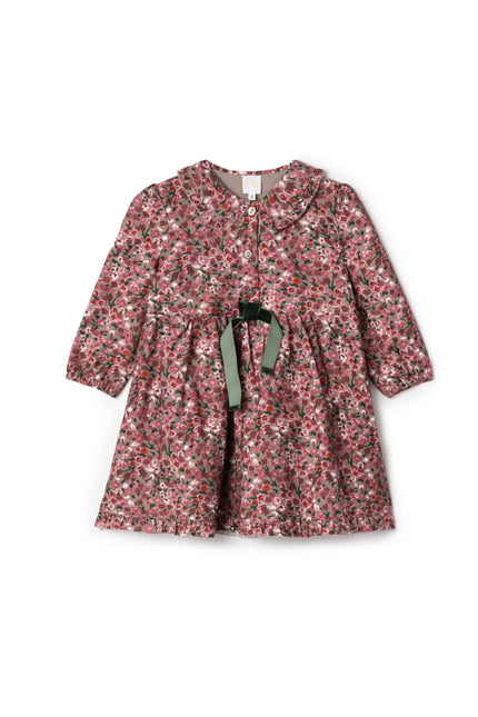 Flower Print Lace Dress