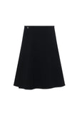 Ponte Flare Wrap Skirt