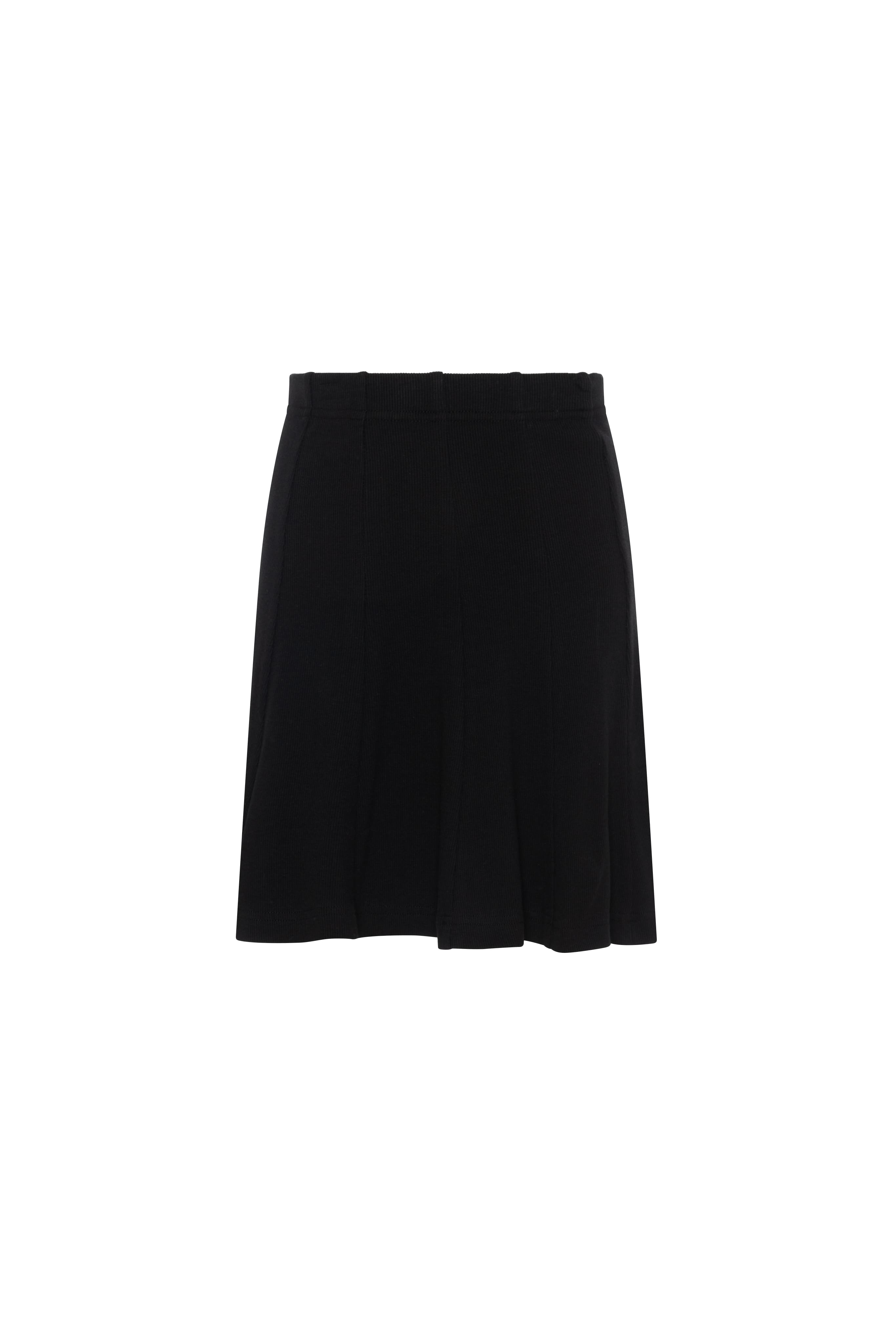 Ribbed Panel Skirt