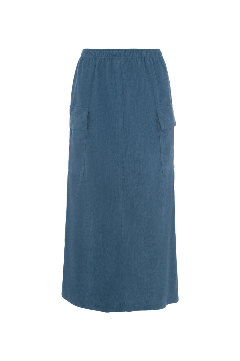Midi Skirt with Pockets