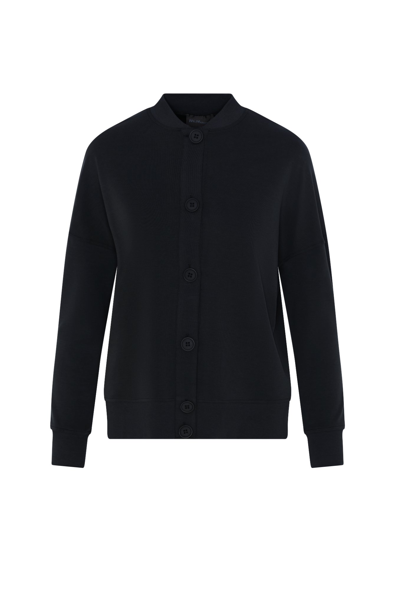 Maternity Cropped Sweat Shirt Cardigan