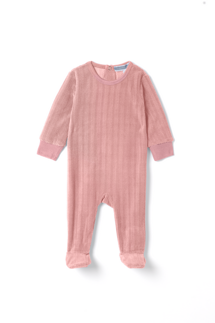 Braided Velour Onesie