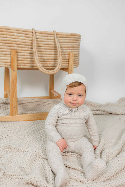 Pointelle Knit Onesie
