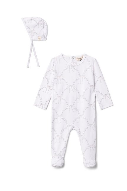 Bow Print Onesie