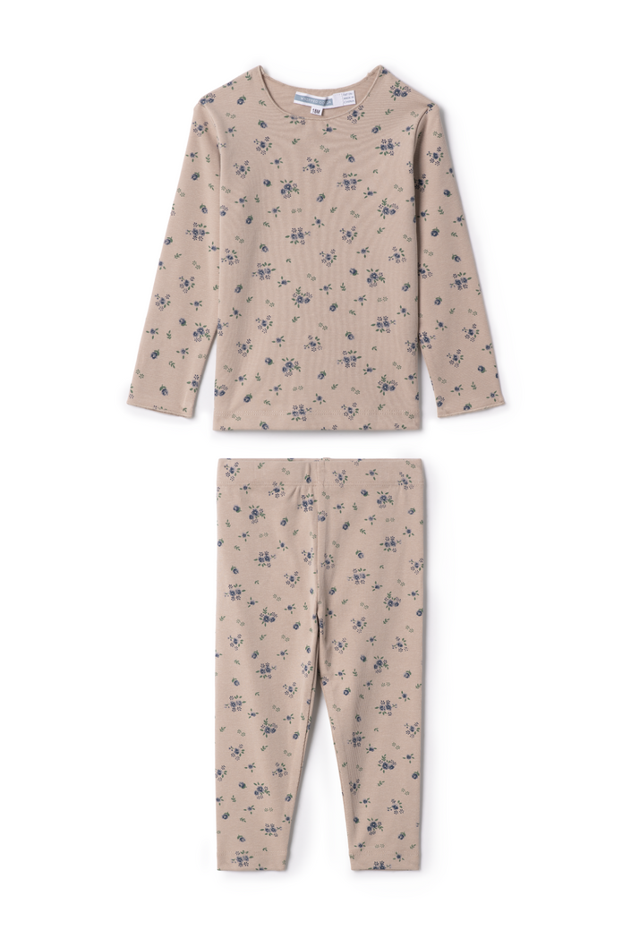 Floral Print Leggings Set