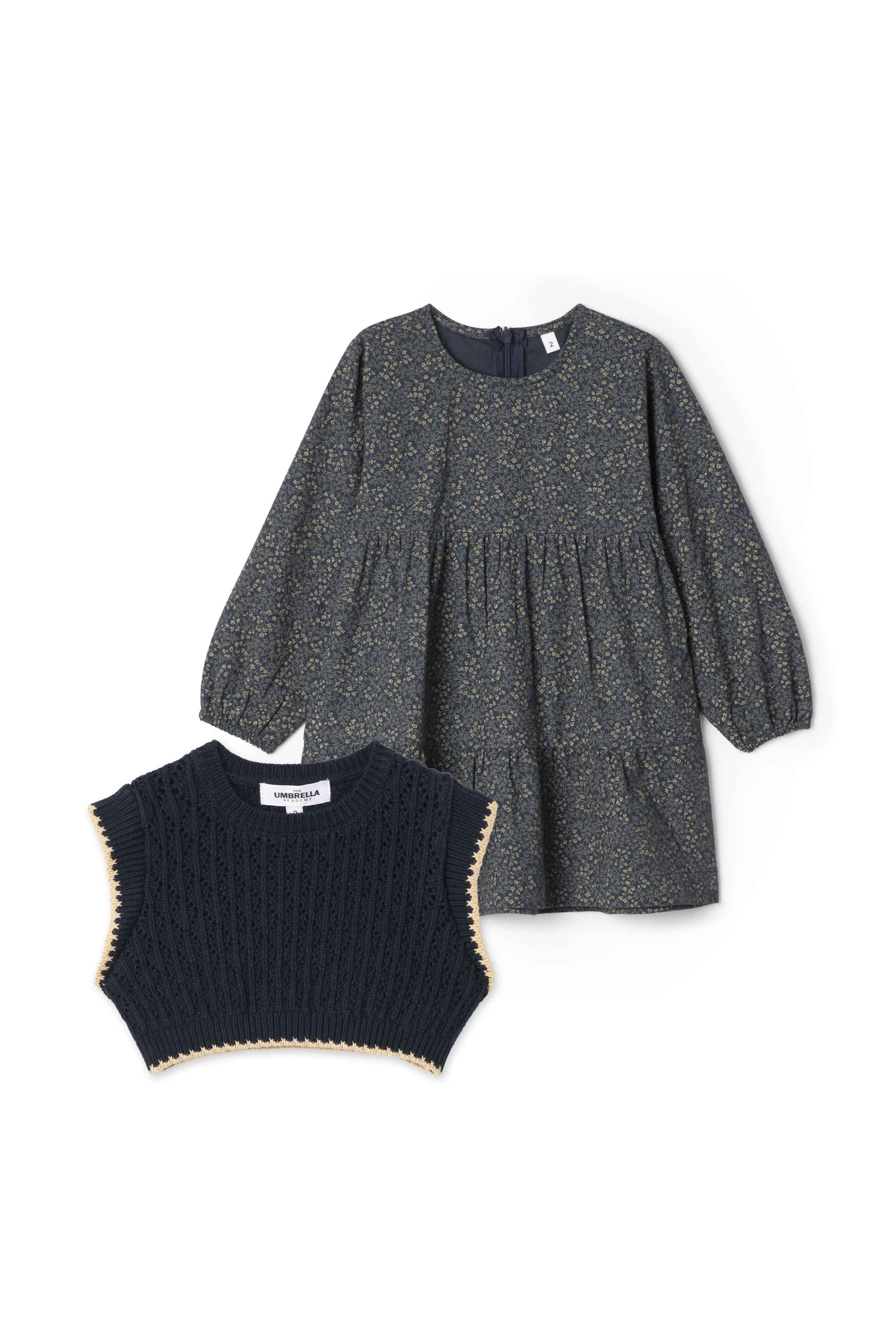 Woven Dress Vest Set