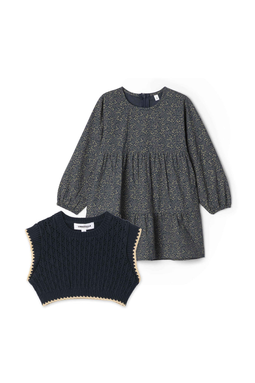 Woven Dress Vest Set