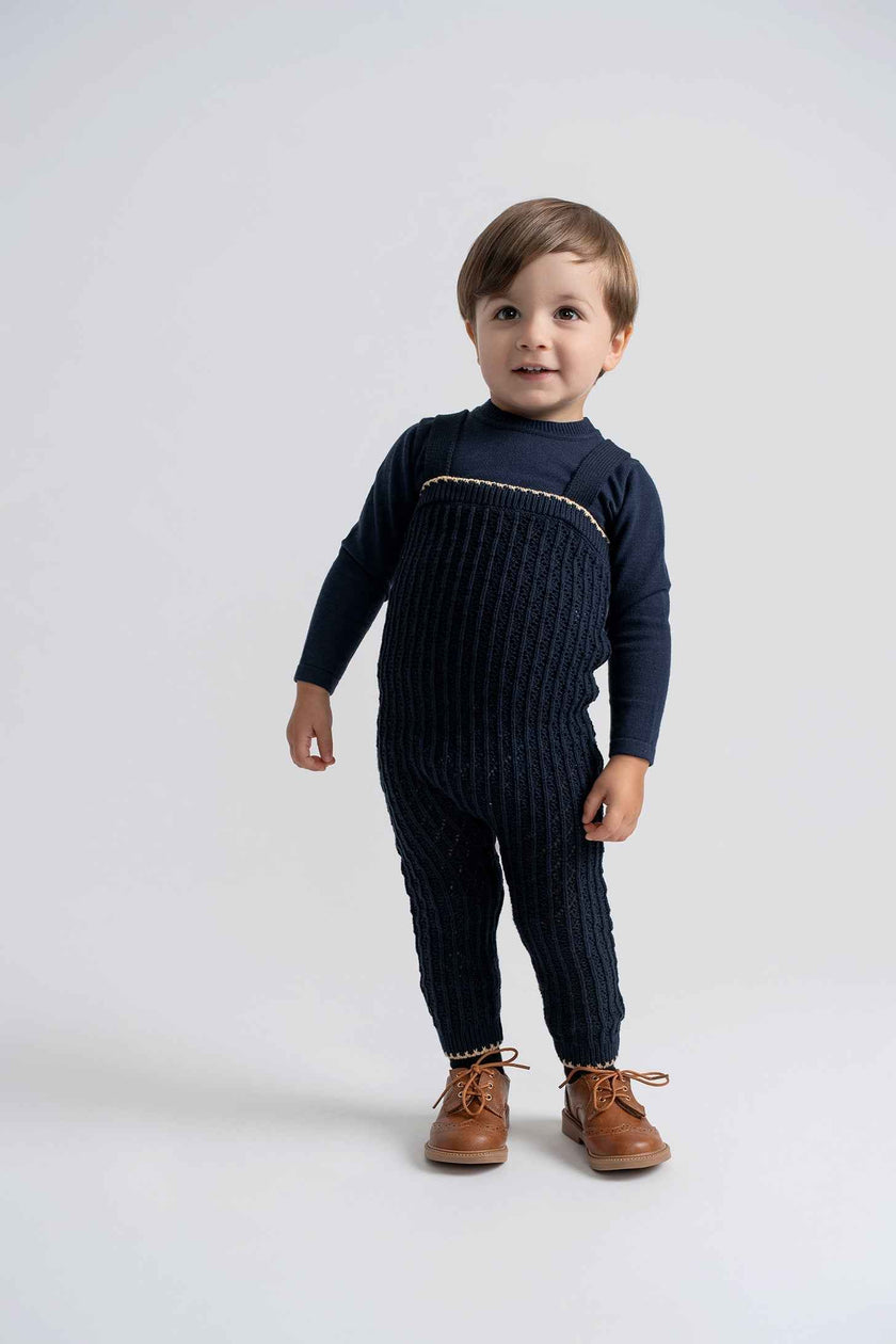 Knit Overall Set