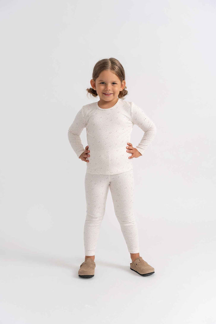 Branch and Cherry Print Set