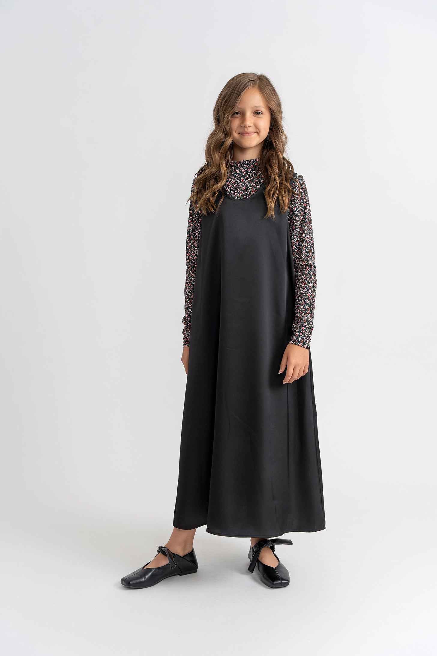 Floral Print Shirt Jumper Set