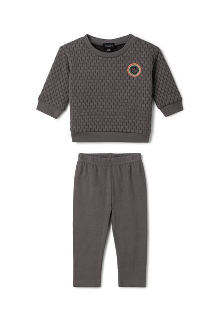 Quilted Smiley Love 2Pc Set