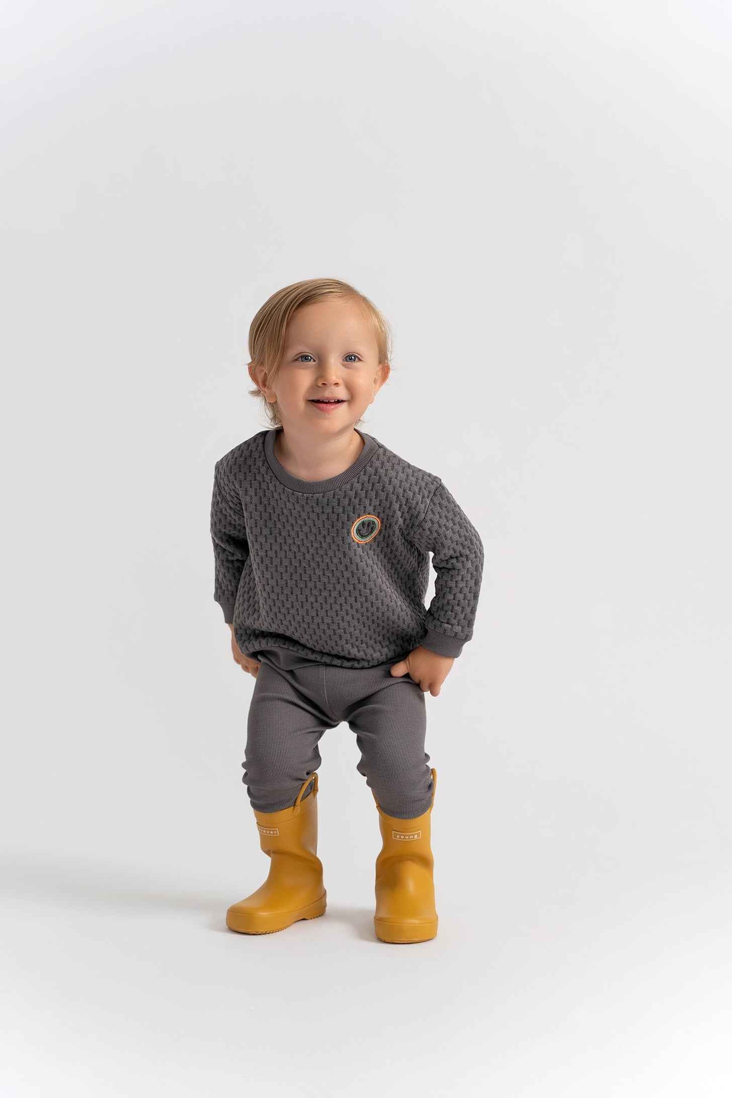 Quilted Smiley Love 2Pc Set