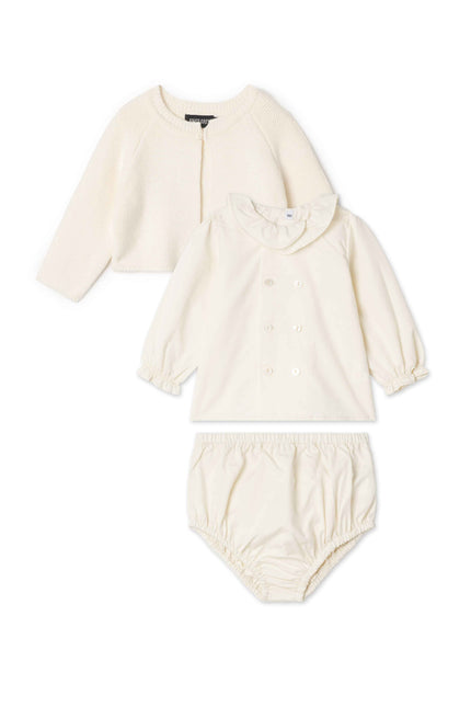 Woven 2Pc Set and Cardigan