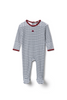 Striped Pointelle Onesie