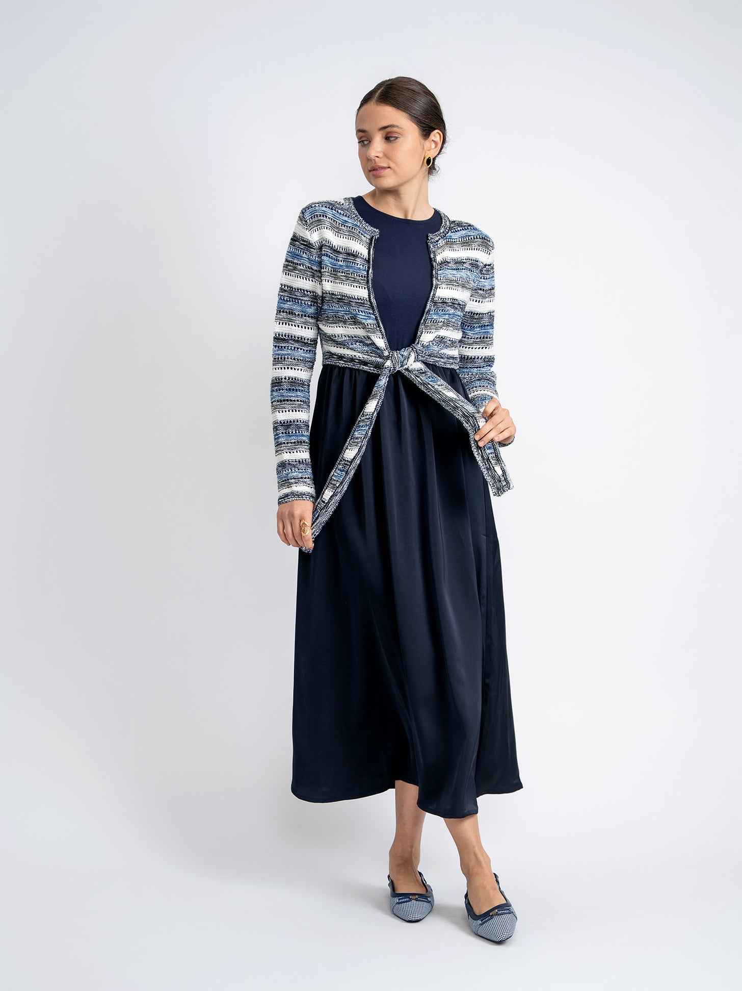 Modal Satin Slip Dress