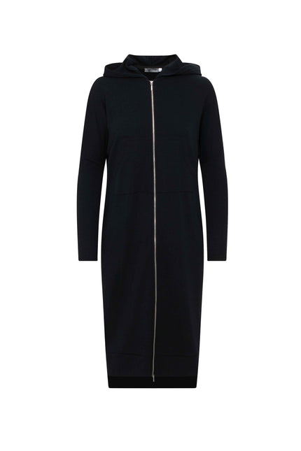 Zip Up Hoodie Dress