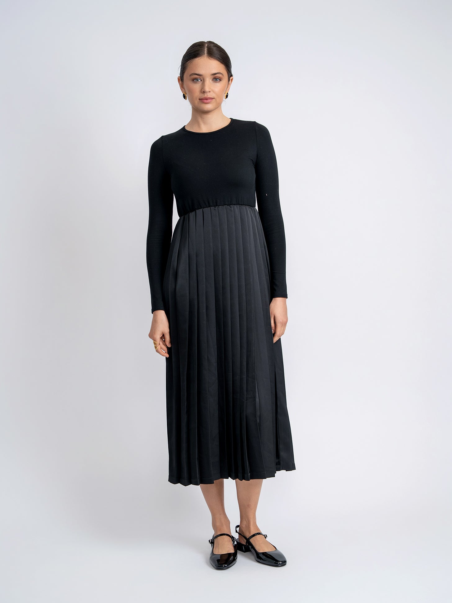 Pleated Dress