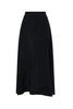 A-Line Cupro Midi Skirt