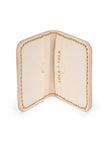 Leather Cardholder Wallet Sand