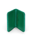 Leather Cardholder Wallet Emerald