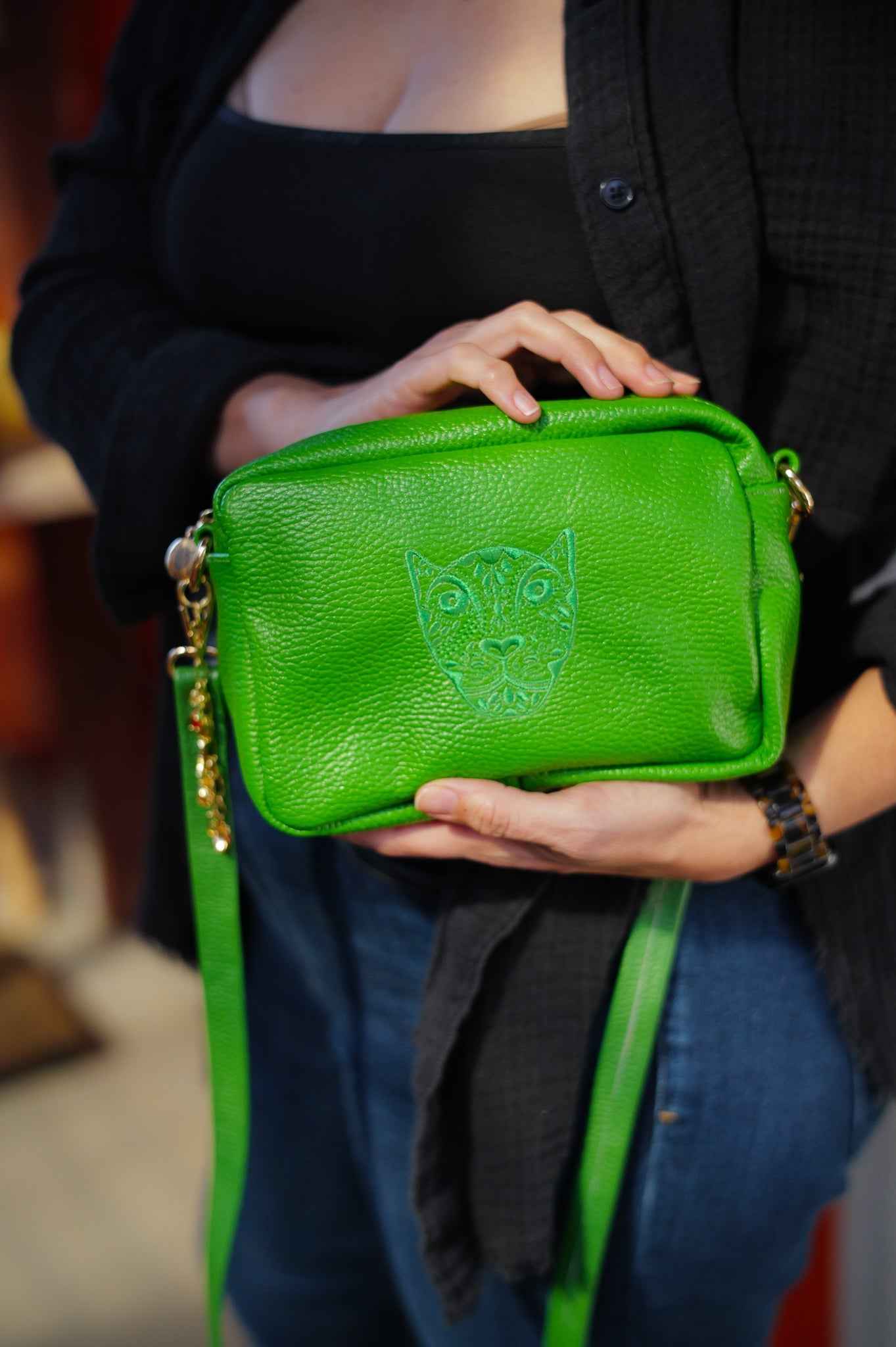 Jaguar Lucia Crossbody Green