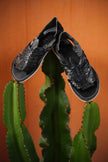 Black Leather Pachuco Huarache