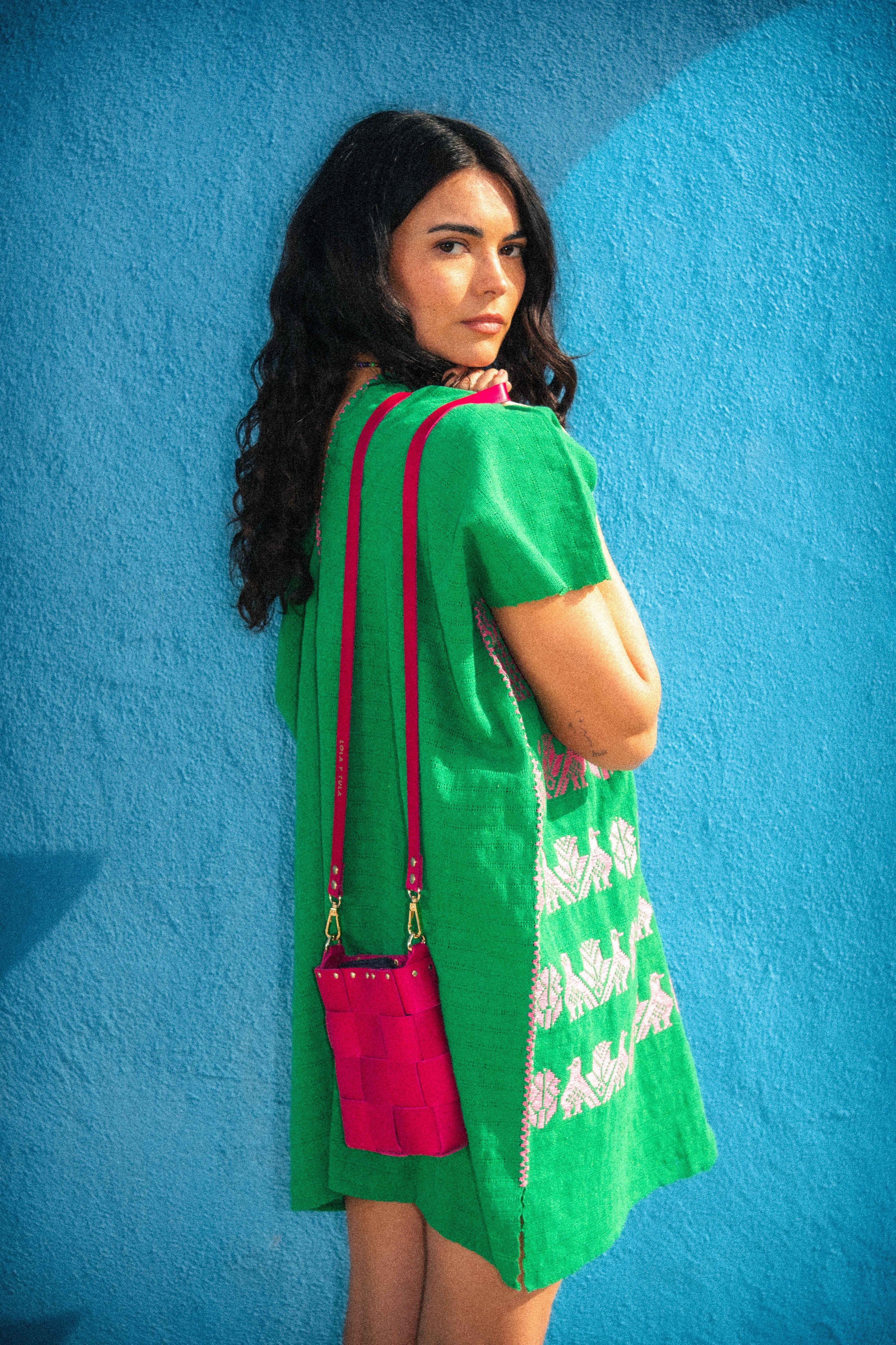 The Mini Tula Hot Pink