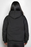 Plus Size Graphic Kangaroo Pocket Drawstring Hoodie - Pikemla