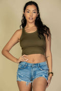 Ribbed Tank Top - Pikemla