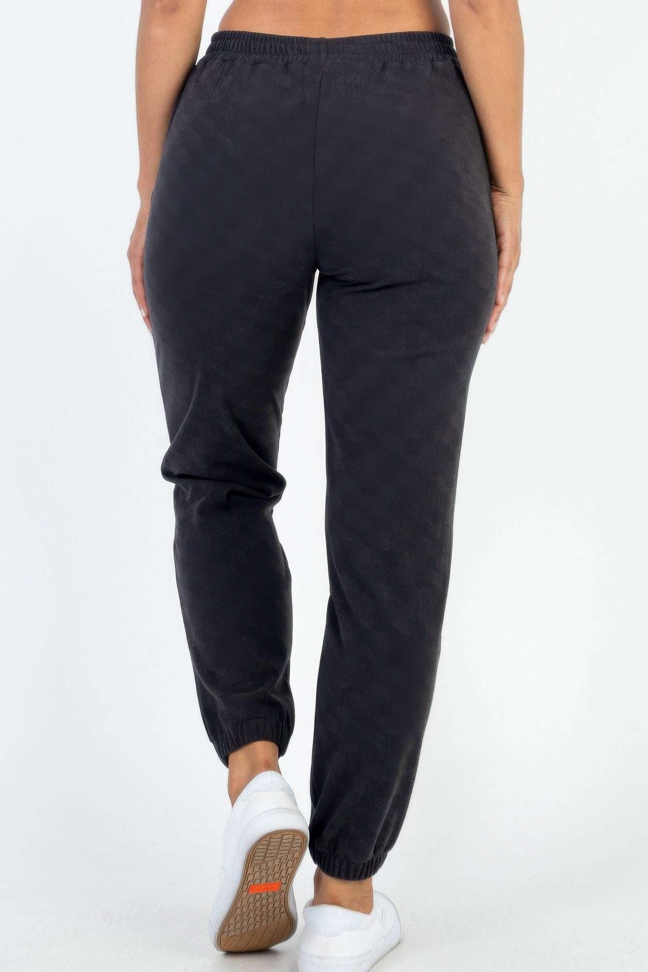 Ribbed Side Pocket Joggers - Pikemla