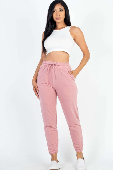 French Terry Jogger Pants - Pikemla