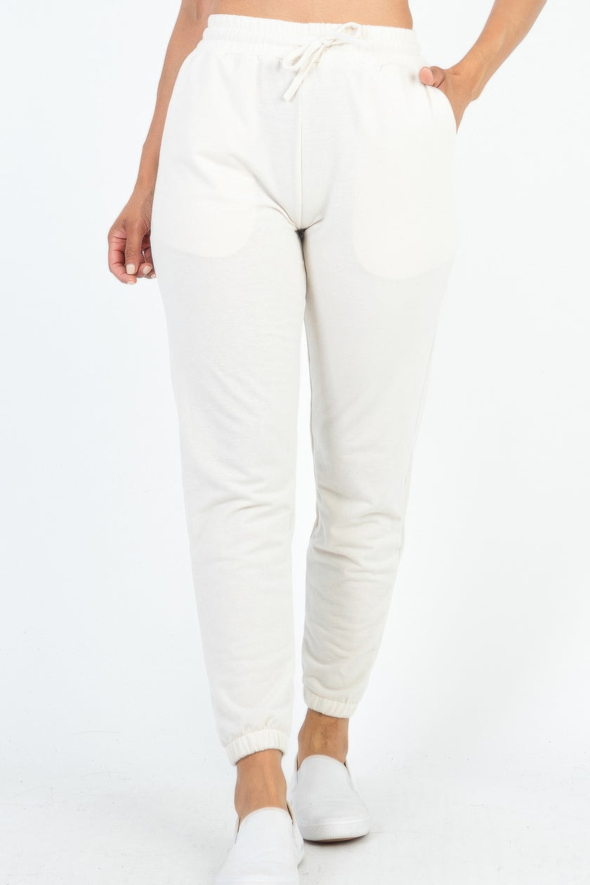 French Terry Jogger Pants - Pikemla