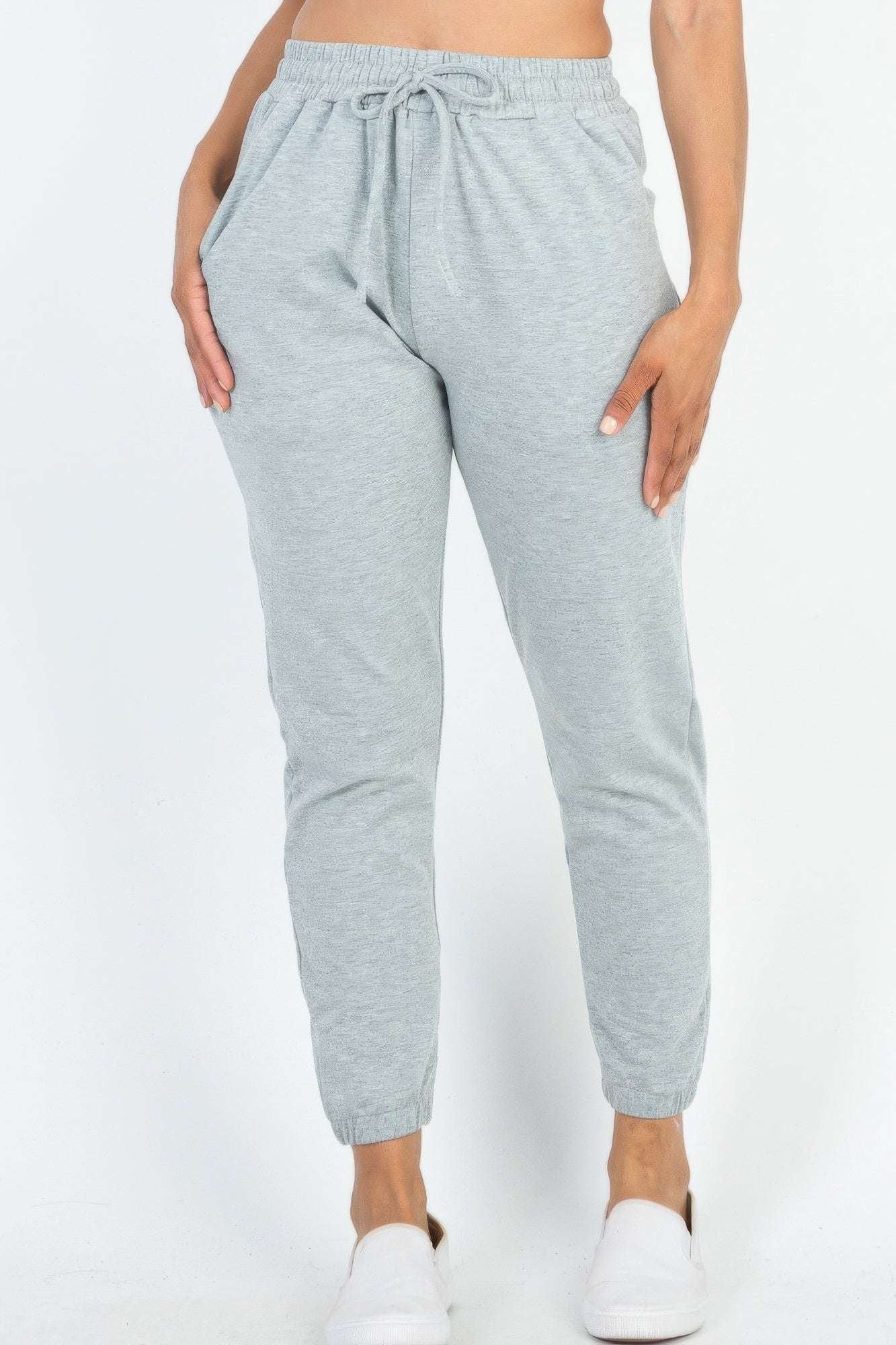 French Terry Jogger Pants - Pikemla