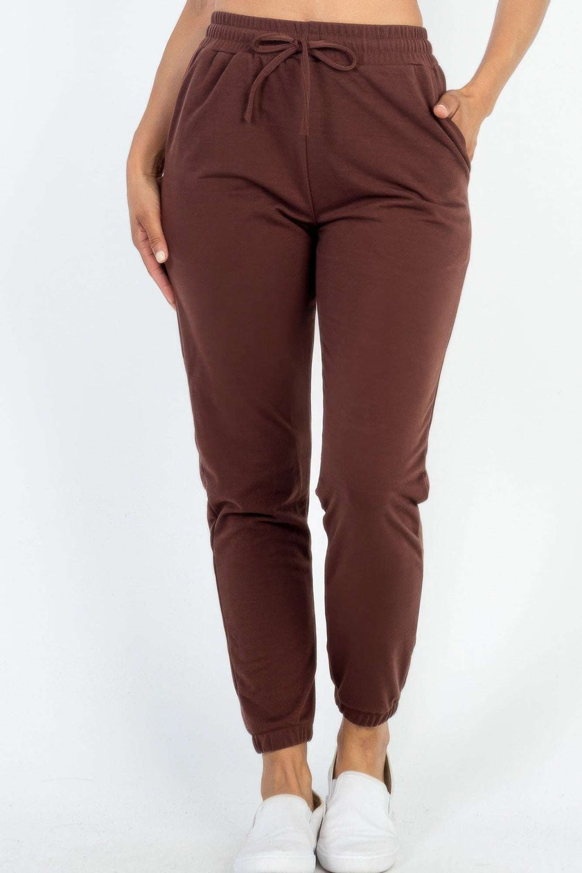 French Terry Jogger Pants - Pikemla