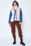 Solid Faux Fur Vest - Pikemla