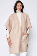 Open Front Pocket Kimono - Pikemla