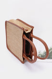 Faux Straw Tote Bag - Pikemla