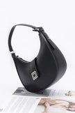 Faux Leather Hobo Bag - Pikemla