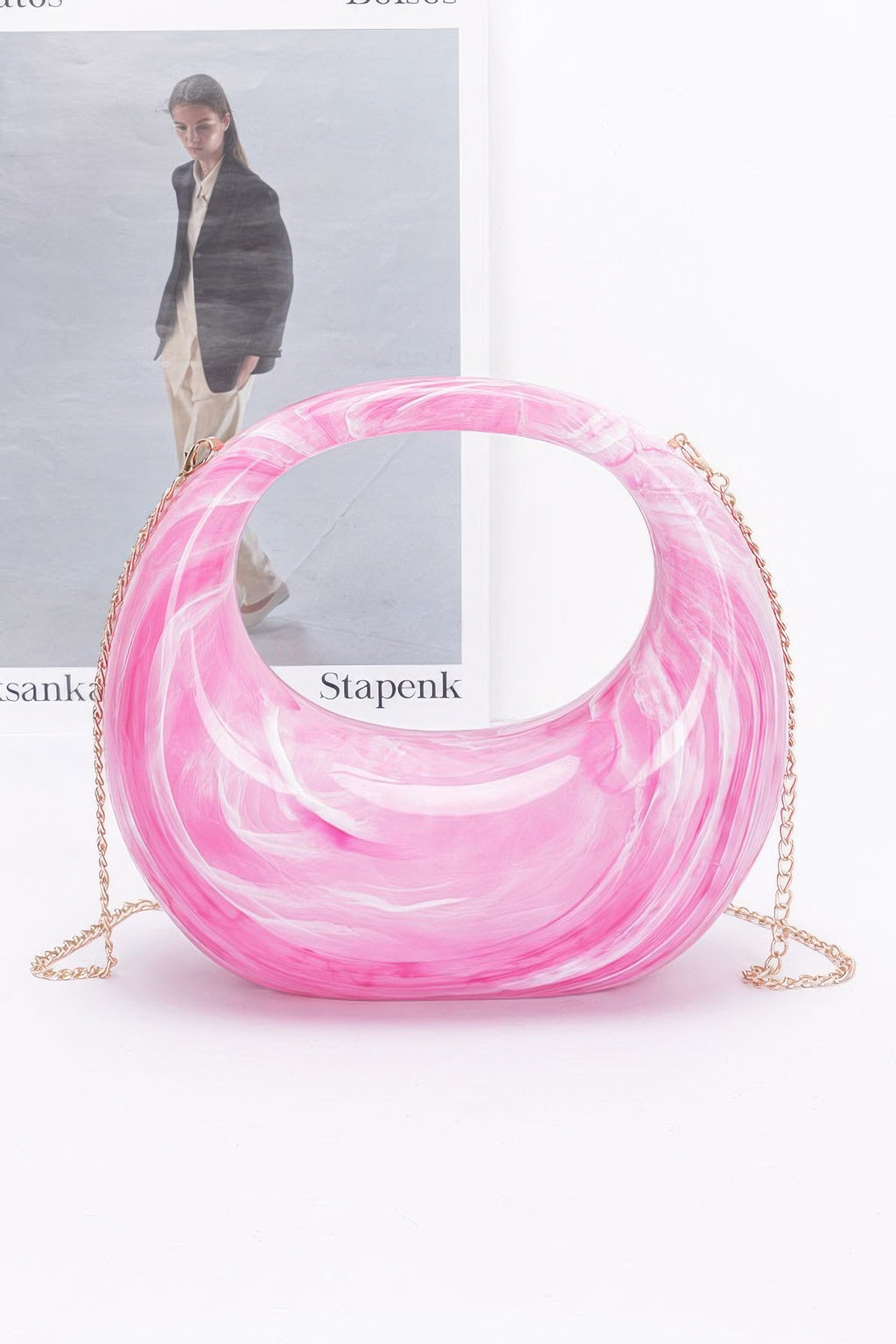 Marble Plastic Bag - Pikemla