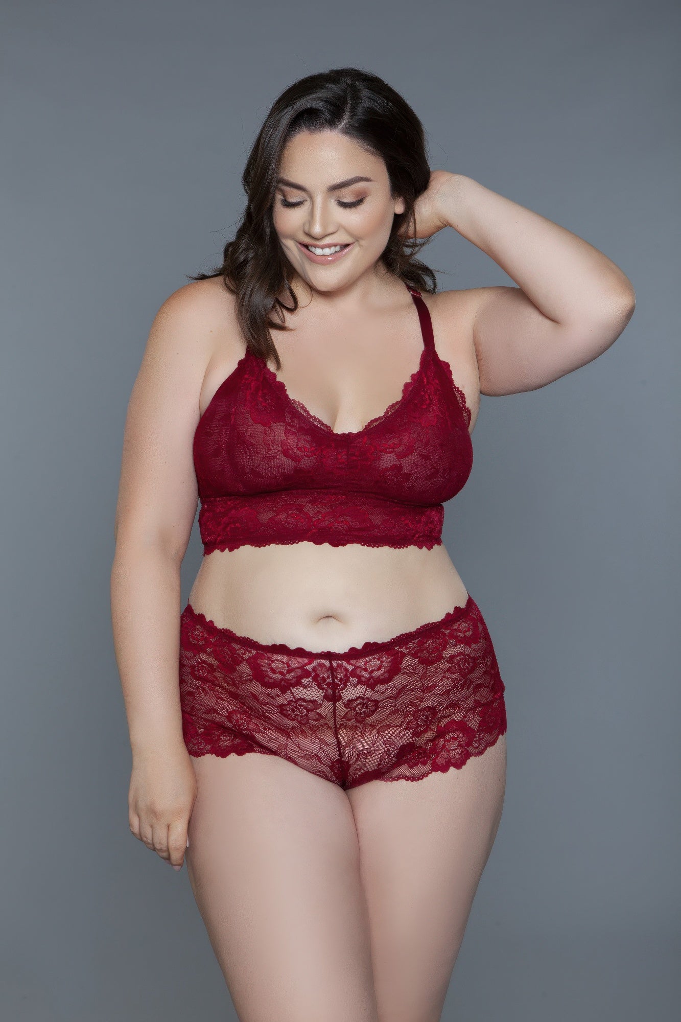 Cindy Lace Cami Set - Pikemla