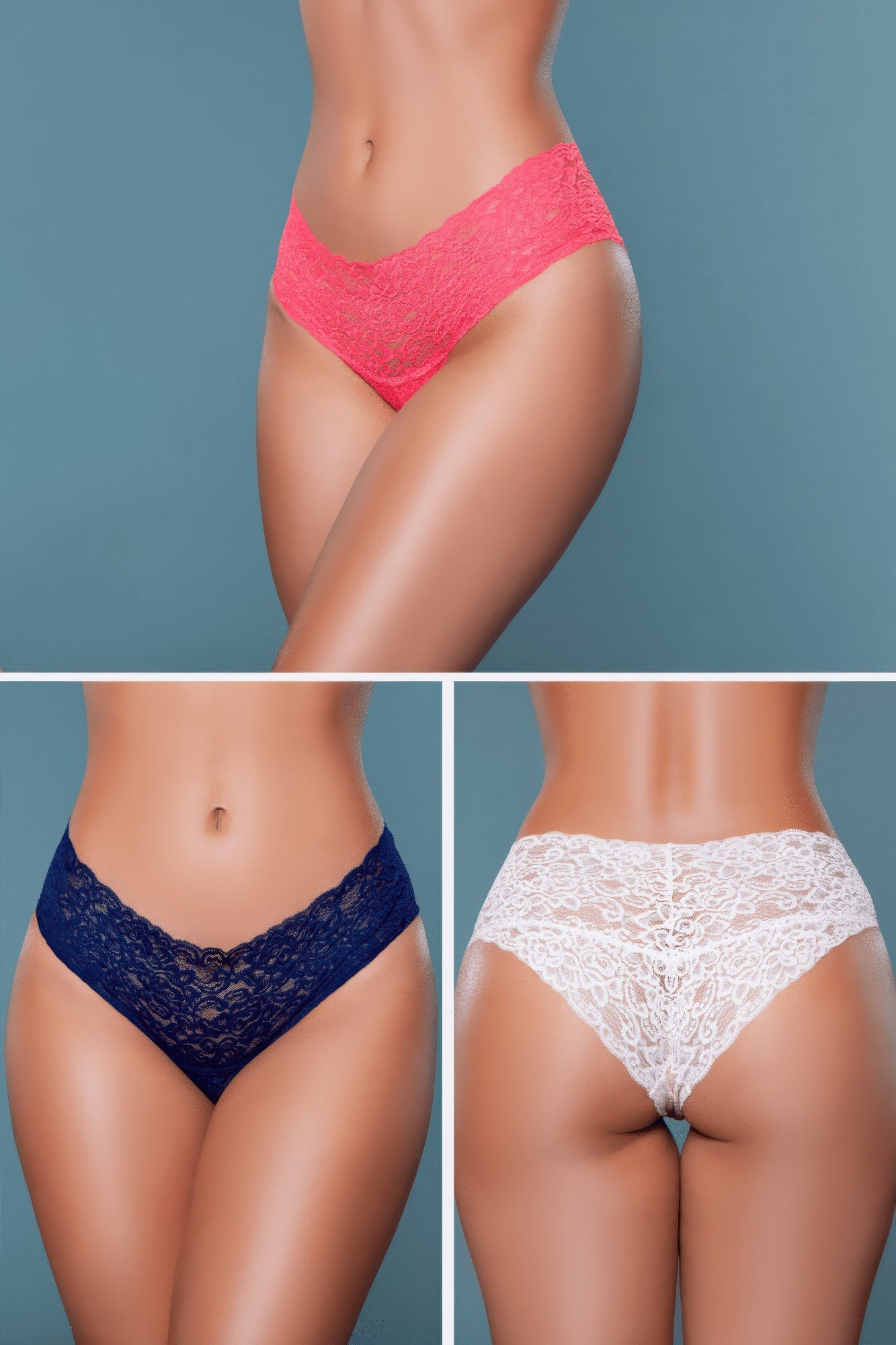 Nessa Brief 3 Pack - Pikemla