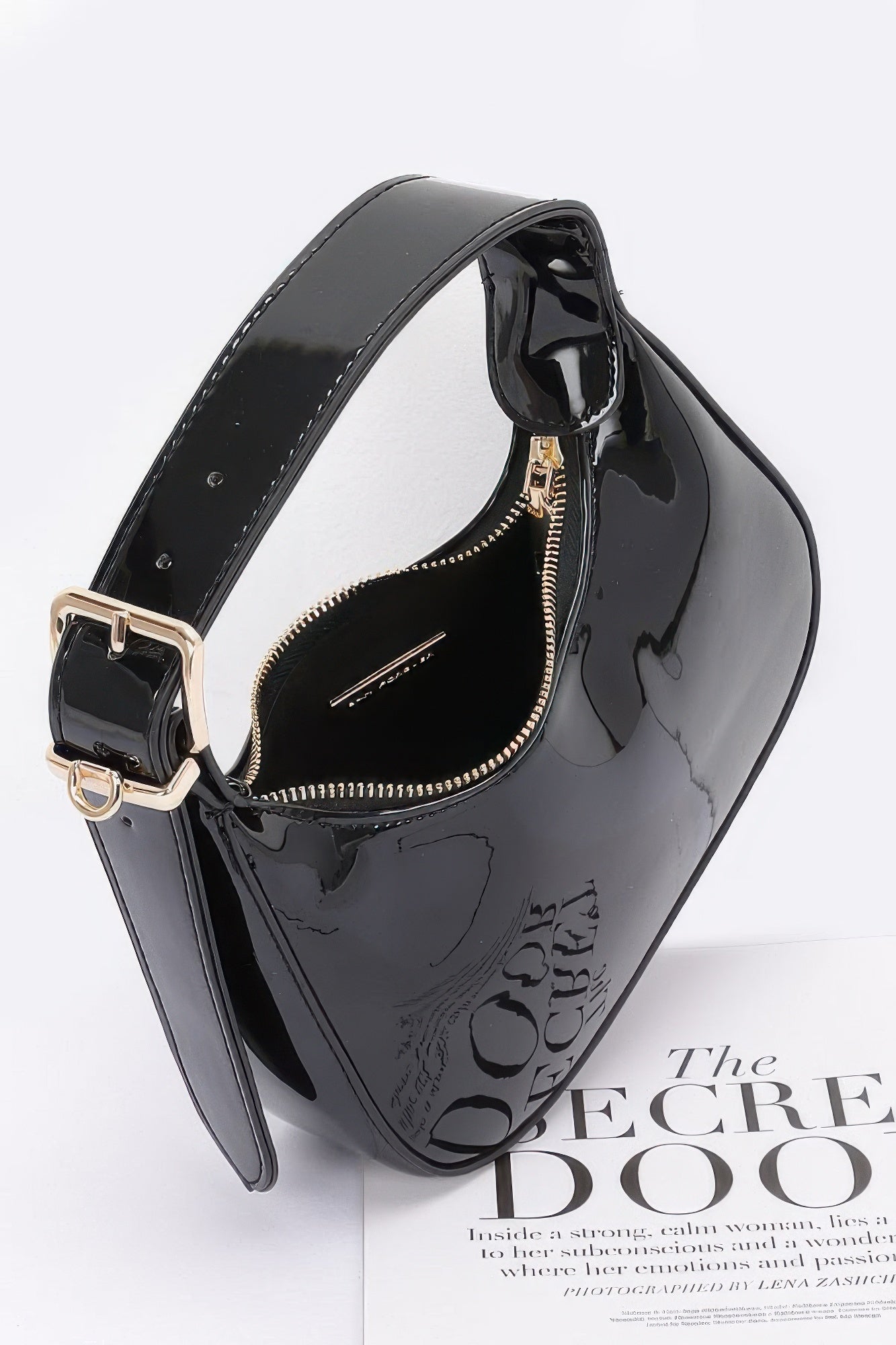 Enamel Hobo Bag - Pikemla