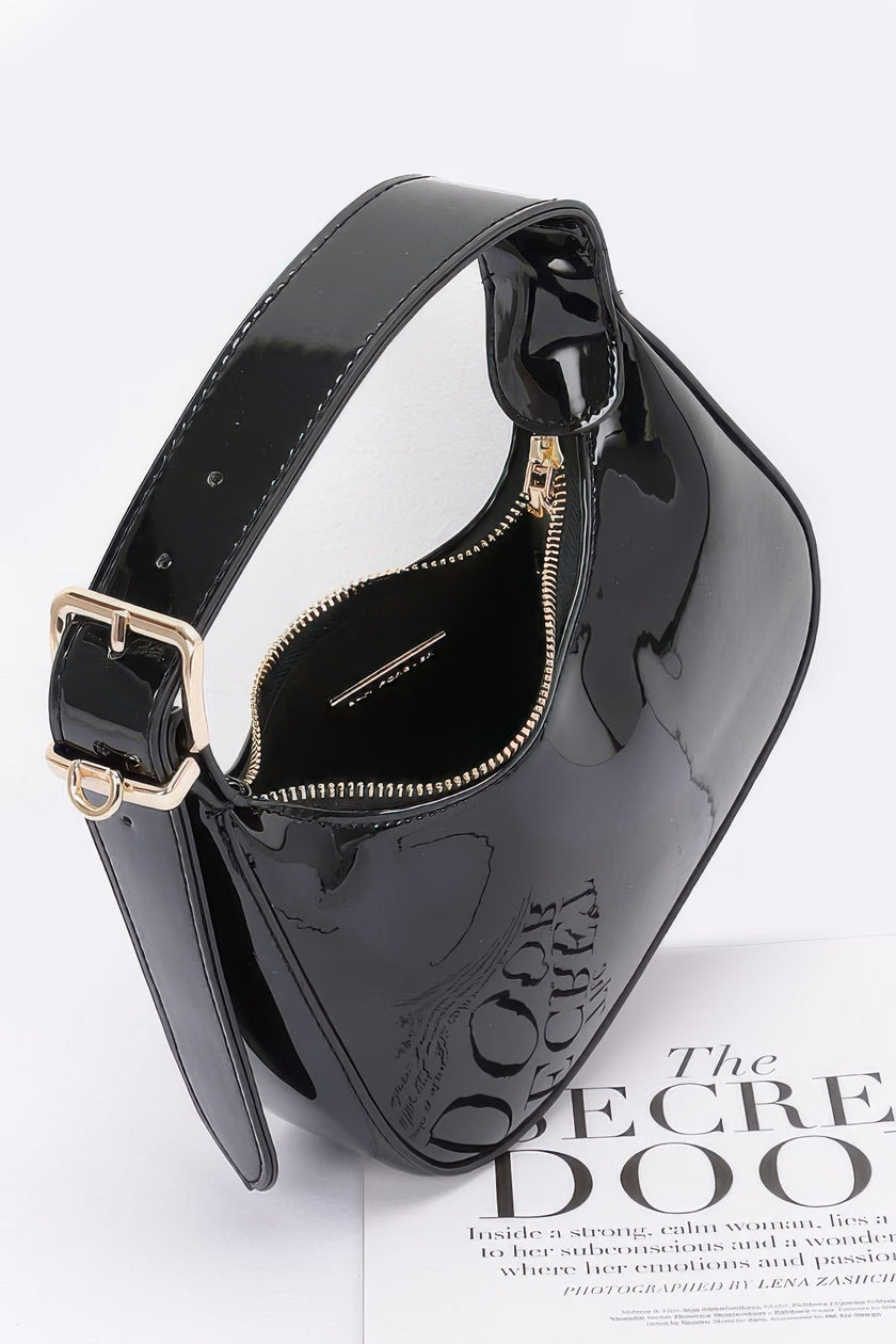 Enamel Hobo Bag - Pikemla