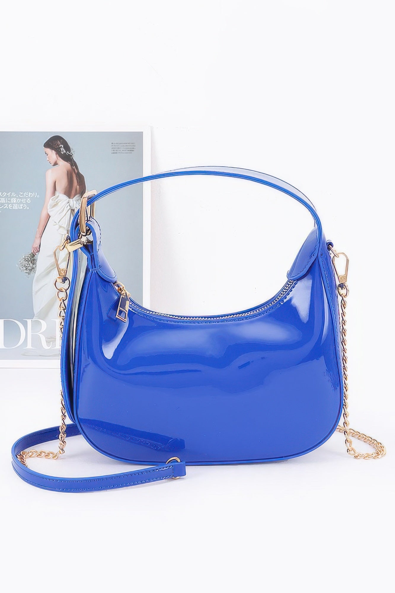 Enamel Hobo Bag - Pikemla