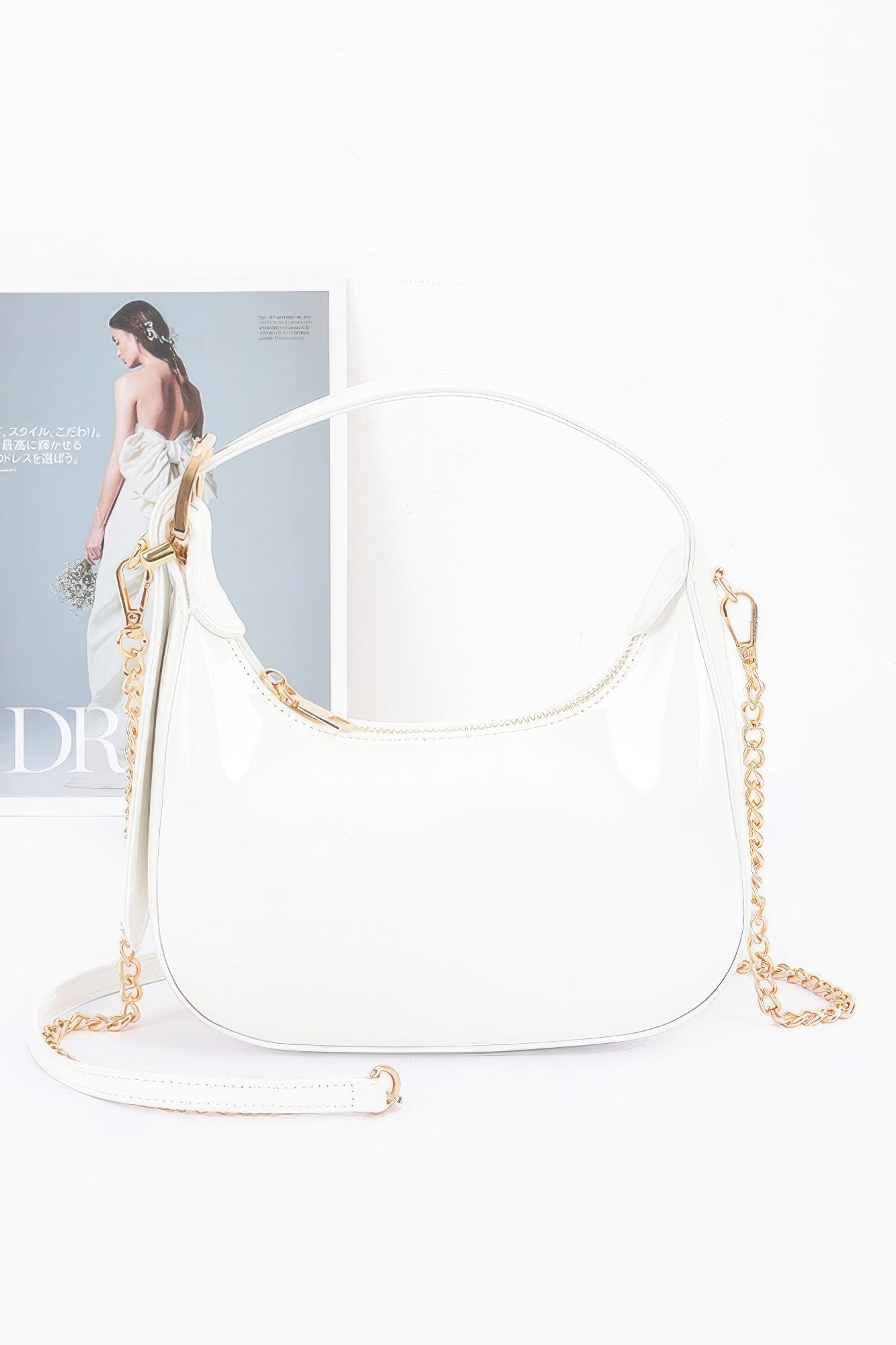 Enamel Hobo Bag - Pikemla