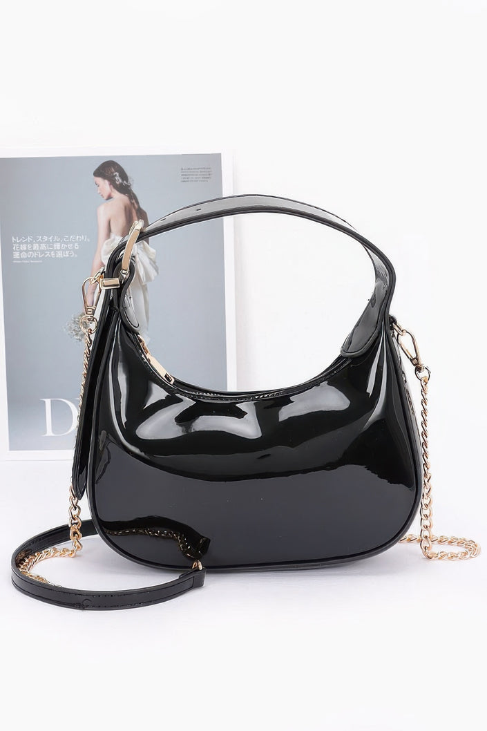 Enamel Hobo Bag - Pikemla