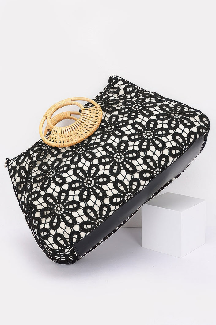 Faux Top Case Clutch - Pikemla