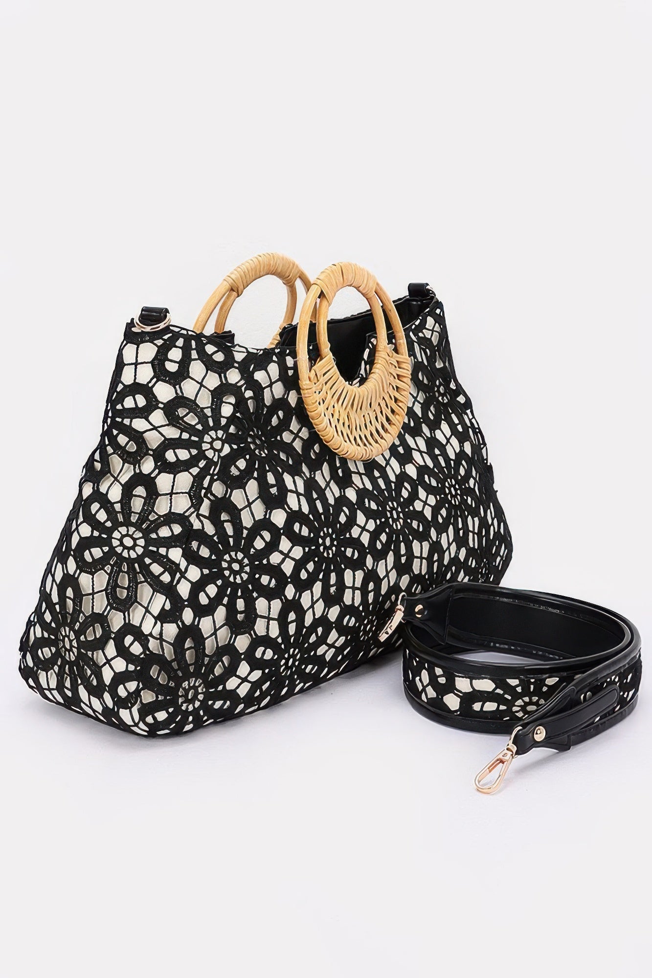 Faux Top Case Clutch - Pikemla