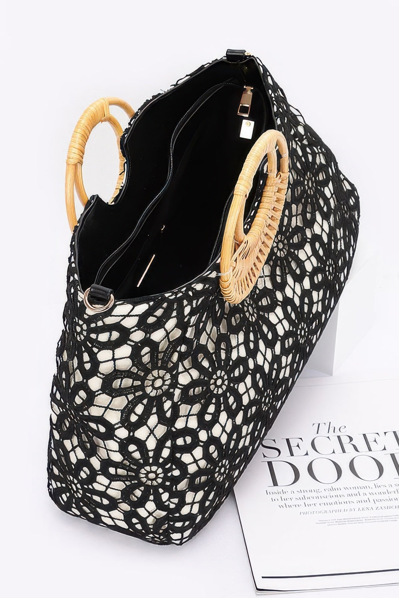 Faux Top Case Clutch - Pikemla