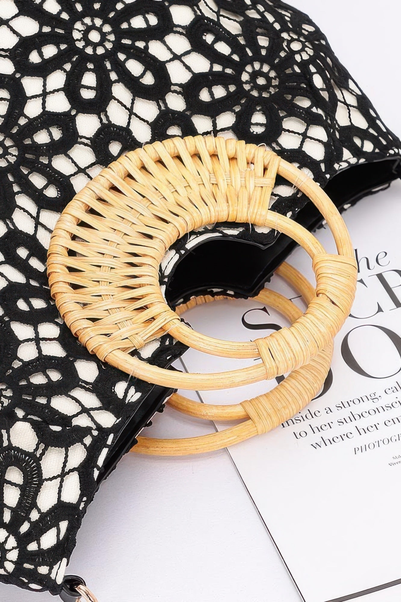 Faux Top Case Clutch - Pikemla